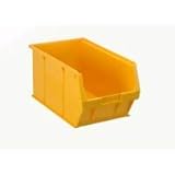 Topstore Standard colour TC5 Semi Open fronted Container Pack of 10 YELLOW
