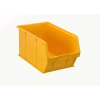 Topstore Standard colour TC5 Semi Open fronted Container Pack of 10 YELLOW