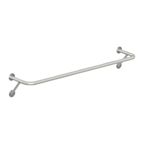 taefyiasz ディスプレイスタンド ディスプレイ 壁に取り付けられた棚 壁掛け洋服 ハンガーパイプ壁付け ハンガーステンレス ウォールハンガー おしゃれ 大容量 省スペース 衣類収納 頑丈 組立簡単 ラック (A02【V字型】,長さ120cm、壁から