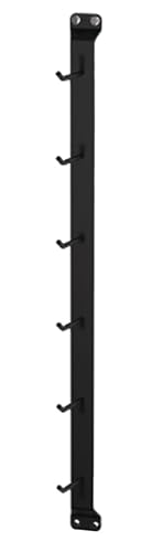 Diamond【Impugnature Power Grip (31-80 cm) e Rastrelliera Maniglie Trazioni e Remate, Antiscivolo, Palestra/Home Gym, Presa Neutra/Supina, Schiena, Spalle, Bicipiti (RASTRELLIERA POWERGRIP-Set A Muro)