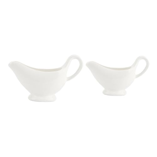 VALICLUD 2 pezzi Gravy Boats in Resistente e Freddo Contenitori per Salse e Condimenti per Cucina e Tavola Facili da e Feste