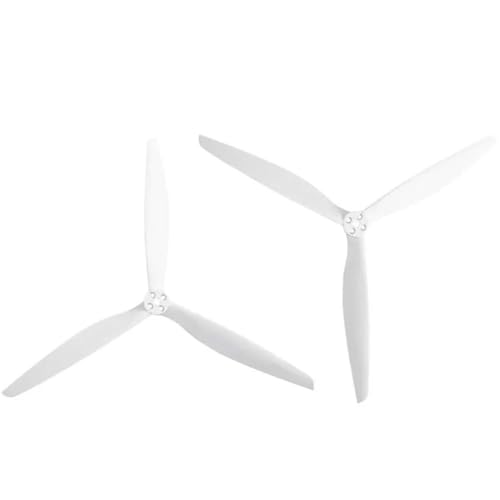 Hélice FPV Large X 3 pales 13 pouces blanche drone quadcopter multirotors 1310