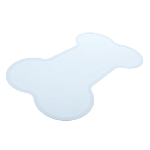 Luxshiny 防水シリコン製ペット給餌マット 大型ワイド 滑り止め効果で清潔保持 犬猫用食器下敷き キッチン熱絶縁対応 ペット食事時のこぼれ