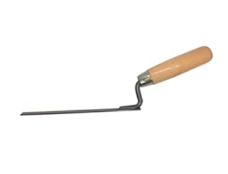 3 x Narrow Finger Pointing Trowel Set 6 8 10 mm Flat Spring Carbon Steel Tuck with Wooden Handle