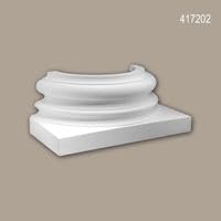 Zócalo de media columna para decoración de paredes de espuma Profhome 2