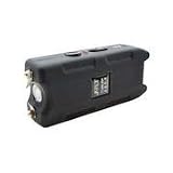 Black J.A.C.K. 77,000,000 Stun Gun Keychain Rechargeable with LED Flashlight - Personal Defense Equipment for Protection with Holster and Keychain -  Cutting Edge Products, Inc.