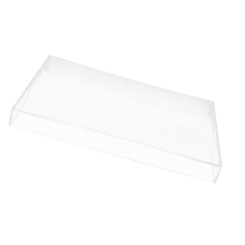 Housse rigide clavier portable en acrylique pour éviter les pannes de café