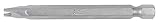 KS Tools 911.7523 1/4' Bit Spanner 4mm, 75mm de longitud