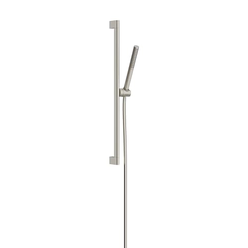 hansgrohe Pulsify S -inch Handshower with Slide Bar and Hose in Brushed Nickel, 24372821 by hansgrohe - Used condition - US$185.34