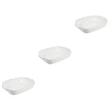 Ustensiles de cuisson avec poignées : après deux processus de froid et de chaud, la résistance est élevée et il n'est pas facile de se déformer, il passe au four, au micro-ondes, au réfrigérateur et au lave-vaisselle, fromage