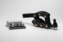 Rhino Hitch | 2" Hard Black Anodized Finish Rhino Hitch with 10" Drop 10K | Includes 2 Ball Set 2" and 2 5/16"
