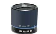 Image of Amkette Trubeats Metal Portable Bluetooth Speaker (Xtra Bass) with 3.5mm Audio Jack and Mesh Bag