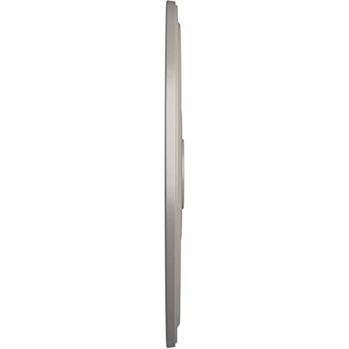 Image of Ekena Millwork CM24DIPWS Diane Ceiling Medallion, 24 inchOD x 3 5 /8 inchID x 1 1 /4 inchP (Fits Canopies up to 6 1 /4 inch), Hand-Painted Pearl White