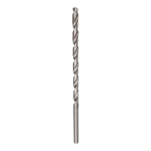 Honseadek Broca Hss Extra Larga De 300 Mm, Acero De Alta Velocidad, Diseño De Giro De Doble Flauta, Vástago Redondo, Para Metal Blando, Madera, Plástico, Pvc, Aluminio, Cobre 10 Mm