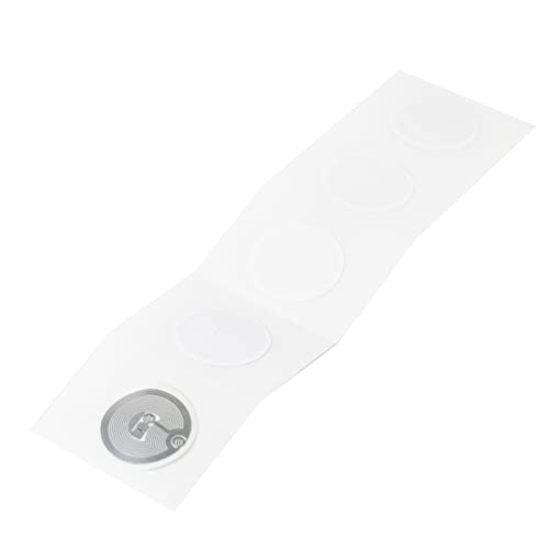 Image of RRHFT10 13.56 MHz ISO15693 ISO18000-3 ICODE SLIX HF RFID Wet Inlay Label Tag - DIA-25 mm, Pack of 1000