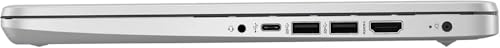 Image of HP AI-Powered 14 inch HD Laptop with Microsoft Office and 1TB Cloud Storage Included for 1-Year| 4GB RAM|128GB SSD| Intel 4-Core CPU| Webcam| Wi-Fi| Bluetooth|Ultra Light|Win 11| RK Bundle| Silver