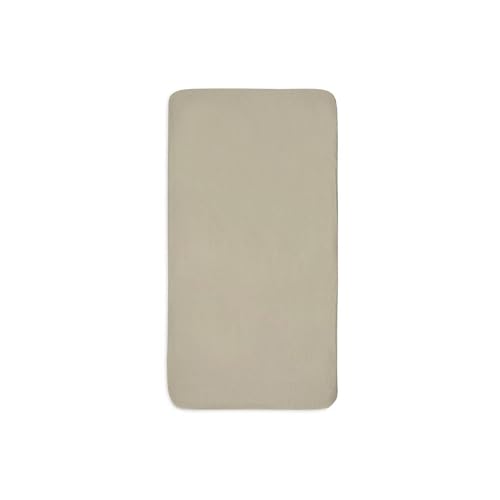 Drap-housse Jollein olive 60x120 en jersey doux pour lit de bébé - 3