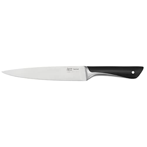 Produktfoto von Tefal Jamie Oliver Fleisch-/Schinkenmesser 20 cm, hohe Schneideleistung, unverwechselbares Design, widerstandsfähige…