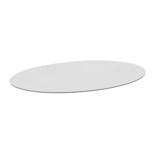 Cabilock Plateau de Service Stickers muraux Miroir Rond Cosmetic Organizer décoration Murale Miroir de Plateau de Table décoratif Plateau de Service en Miroir Cire Bougie