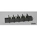 GFTX-2, Conn Terminal Strip 2 POS 11.11mm Solder ST Panel Mount 20A (10 Items)