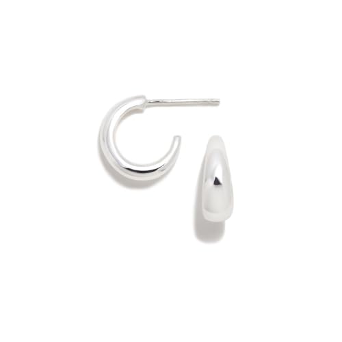 Pendientes Criollas Pertegaz Plata Ley 925m mujer NORA 13mm. lisos
