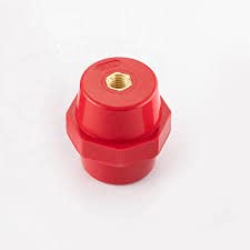 Elapp Epoxy/DMC electrical Insulator (red) For earthing system/Lightning Arrester And GI/Copper Strip (Pack of 10)