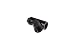 Produktbild Alphacool 17401 Eiszapfen Y-Verbinder 45° - G1/4 drehbar - 2X Innen 1x Außengewinde - Deep Black Wasserkühlung Anschlüsse