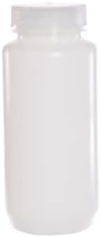 Cole-Parmer Wide-Mouth Plastic Bottle, HDPE, 125mL (4oz): 12/PK