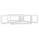 vidaXL Würfelregale 4 STK. Weiß 60x15x23 cm Holzwerkstoff