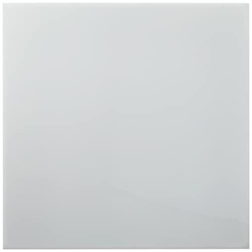 TUALUX Plafon de Sobrepor Quadrado Valencia Branco para 02 Lâmpadas Bulbo Led E-27-21X21 cm, MEDIO