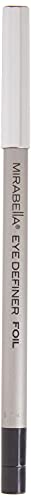 Mirabella-Eye-Definer-Pencil-Smoke-208g0073oz Mirabella Retractable Eye Definer Gel Eyeliner Pencil, Richly Pigmented Color Eyeliner Offers All-Day Wear for Precise and Sultry Looks with Hydrating Antioxidants Vitamin E and C, Smoke
