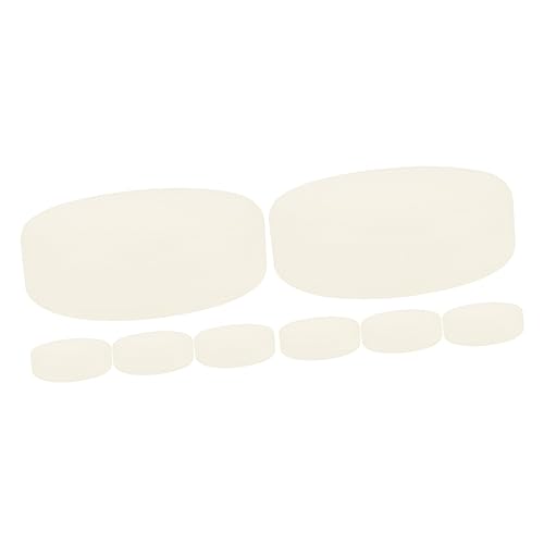 Happyyami 2sets PVC Ice Hockey Glow Street Hockey for Boys and Girls and Adults Training 4pcs*2