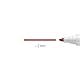 STAEDTLER Whiteboard Marker Lumocolor, rot, trocken und rückstandsfrei abwischbar, Rundspitze ca. 2 mm Linienbreite, hohe Qualität Made in Germany, 10 rote Marker, 351-2