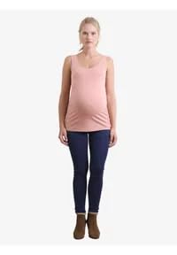 GEIFA Ledies, Sleeveless Stretchable Camisole Very Maternity Pregnancy Soft Undershirt Solid Pack of 1 (4XL, Skin) - Image 7 thumbnail