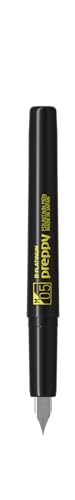 Image of PLATINUM, Fountain Pen - Special PREPPY | Black Edition Medium Nib.