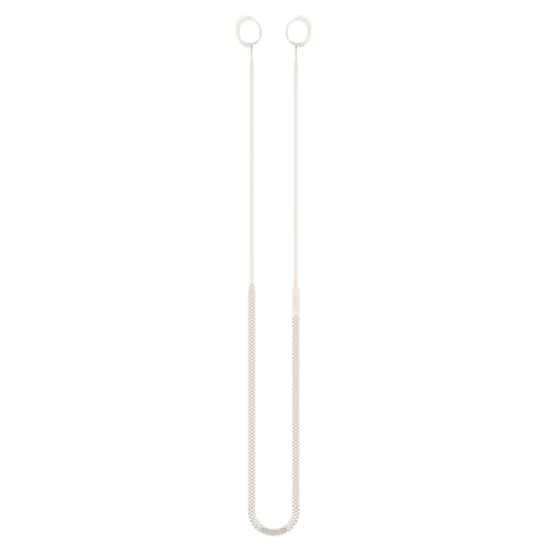 TRIPLE RIVER�EFor Bose QuietComfort Earbuds ��2���� �l�b�N�R �X�g���b�v 2024���f�� ���E�ȒP �V���R�� ������� �R �X�g���b�v ���C�����X�C���z���R �X�g���b�v �����h�~ �����h�~(�x�[�W��)