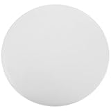 SUPVOX Papel para Hornear Redondo 25 Cm 100 Hojas Antiadherente Resistente Grasa para Cocina Doméstica Papel de Barbacoa para Horno y Microondas