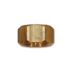 MID-America Fittings LFGHNK Knurled Nut, 3/4 in FGH, Brass (3 Pack)