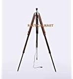 Wooden Tripod Floor Lamp Stand