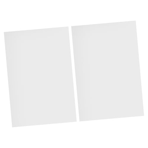 OUNONA DIY Aluminum Engraving Plate 2pcs Sublimation Metal Sheet Metal Sign Blanks Versatile Craft for Sublimation