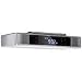 auna KR-140 • Kitchen Radio • FM PLL Radio Tuner • 4.1 Bluetooth • 40 Station Presets • Hands-Free Functionality • LED Work Surface Lighting • Silver