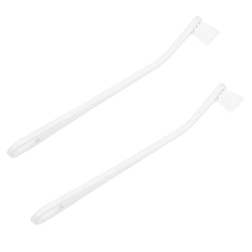 BESPORTBLE Pet Care Soft Bristle Toothbrush for Dogs Cats 2-Piece Set for Cleaning