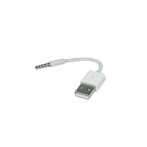 Remplacement lecteur USB Chargeur Câble professionnel Sync de transfert de données par câble de 3,5 mm Durable Jack USB Câble d'alimentation compatible avec iPod...