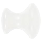 Yardwe Herramienta de Masaje Gua Sha en Cuarzo Natural Blanco Forma de Hongo para Masaje Facial y Corporal, Adecuado para Spa y Relajación sin Dañar la Piel