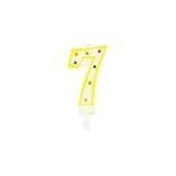 FACKELMANN Świeczka urodzinowa numeryczna nr 7 KITCHEN, Plastic