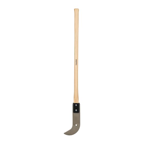 Truper 12-Inch Ditch Bank Blade, 38-Inch Wood Handle, Heavy-Duty Double-Edged Brush and Weed Clearing Tool (Model DBB-12/33109)