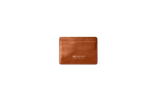 Wallet for Men, Slim Minimalist Card Holder, 6 Card Slots, Main Pocket, Full-Grain Handcrafted Front Pocket Leather, Gift Box - Pouch for Christmas & Birthday, Tan (Plus Colors)4