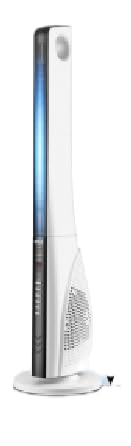 Generic Luxury vertical tower type bladeless electric fan blue