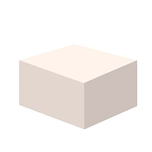 Dream Solutions USA Upholstery Visco Memory Foam Square Sheet- 3.5 lb High Density 5"Hx8"x8"- Luxury Quality for Sofa, Chair Cushion, Pillow, May Relieve Backaches, Bed Sores