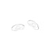 Bowyer Replacement Nose Pads Compatible with Oakley Wiretap Sunglass